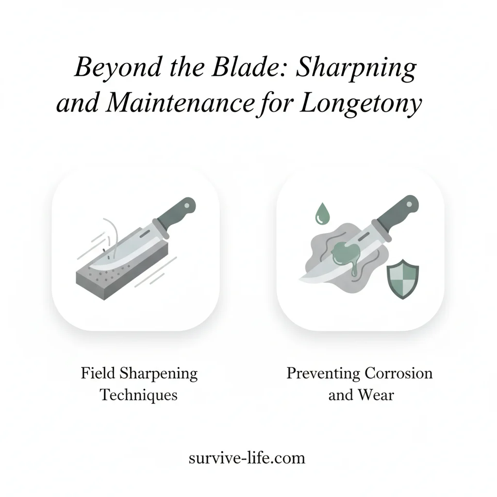 Beyond the Blade: Sharpening and Maintenance for Longevity - Illustration