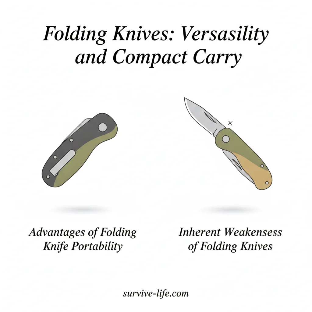 Folding Knives: Versatility and Compact Carry - Illustration