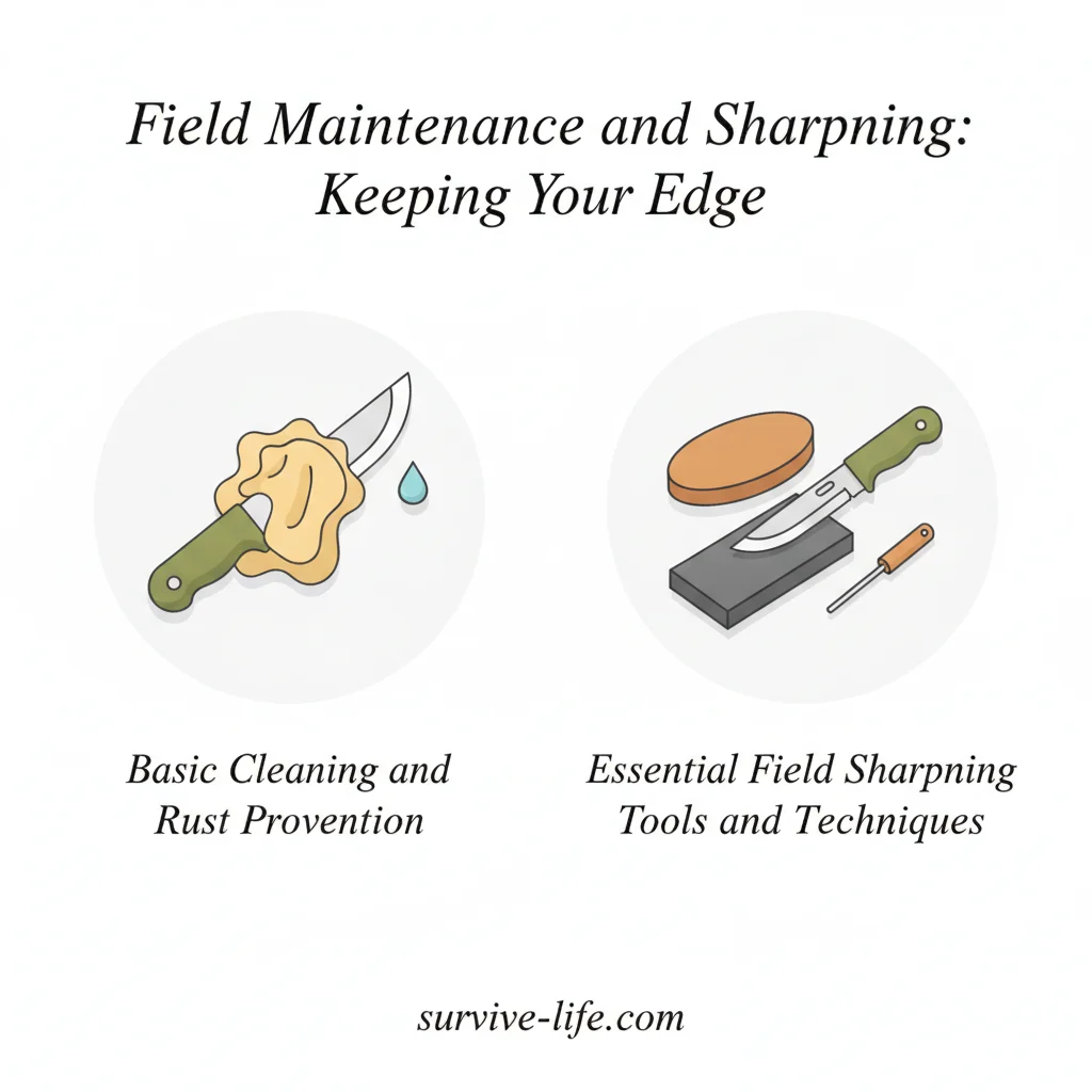 Field Maintenance and Sharpening: Keeping Your Edge - Illustration