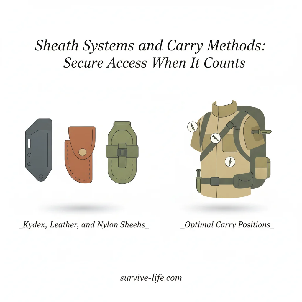 Sheath Systems and Carry Methods: Secure Access When It Counts - Illustration